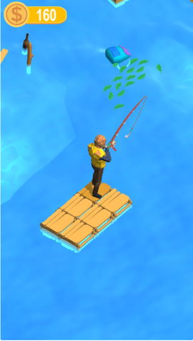 木筏钓鱼记游戏截图1