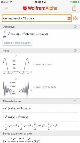 wolframalpha安卓版截图3